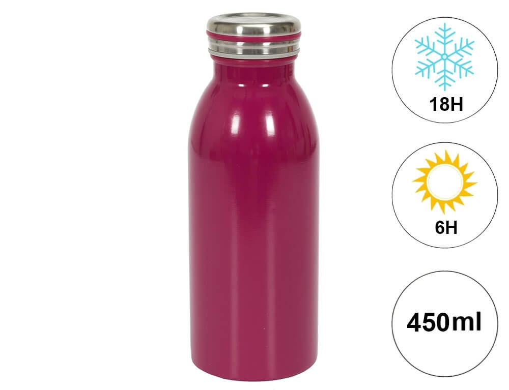 Mπουκάλι Θερμός Cook Concept - 450ml - Ροζ