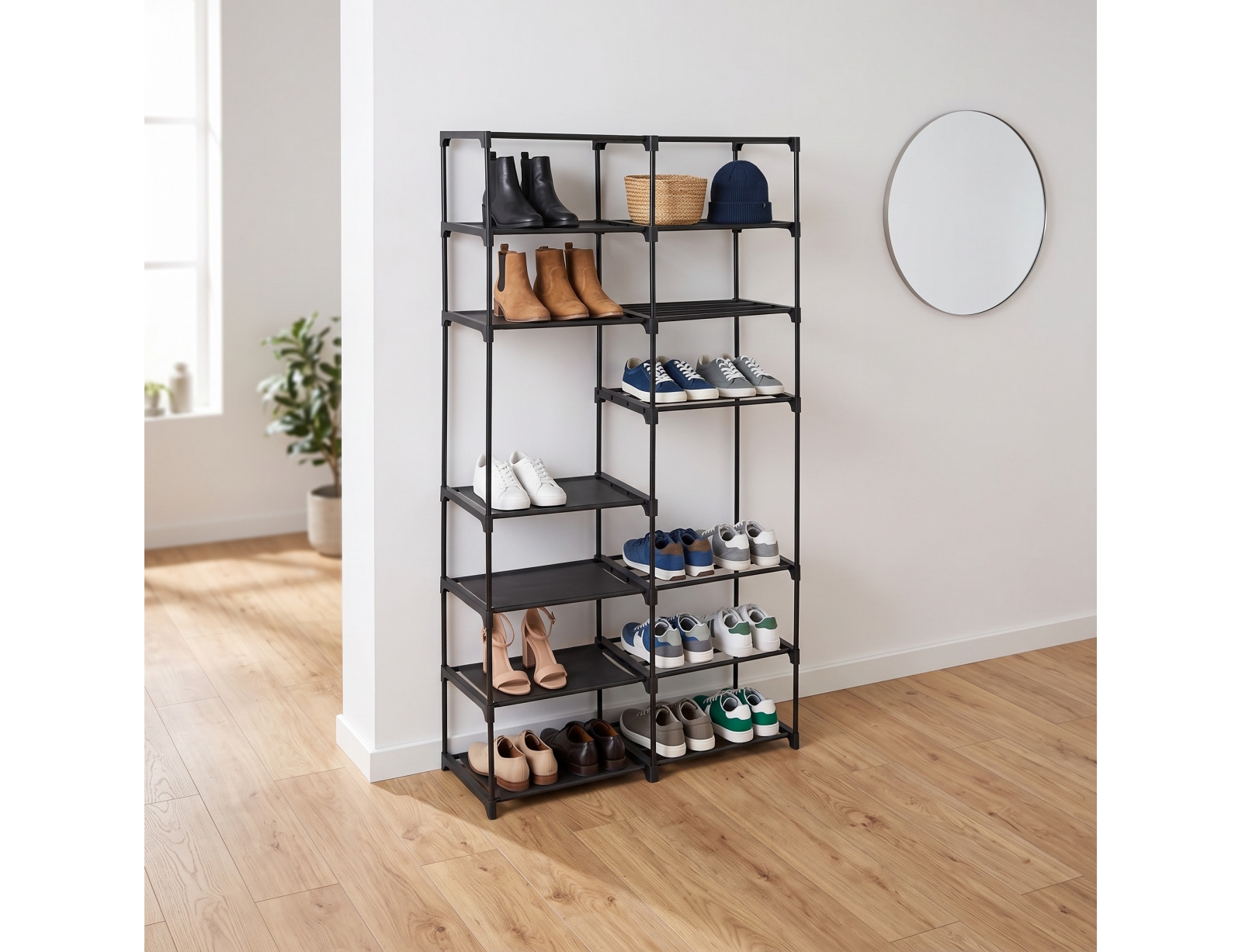 ΠΑΠΟΥΤΣΟΘΉΚΕΣ SHOE RACK MTL 32P INTISSA