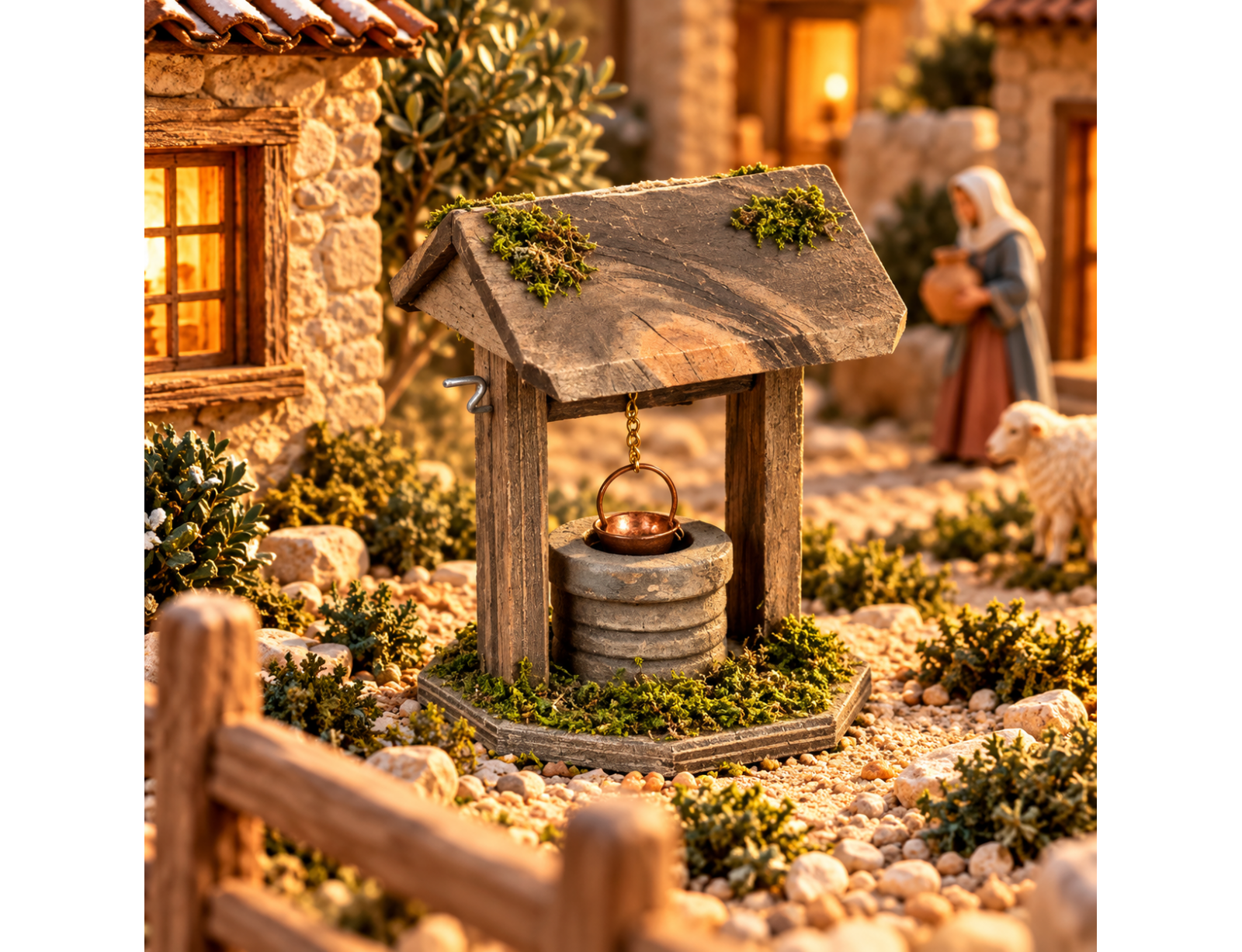 Μινιατούρα Πηγάδι Fééric Lights & Christmas