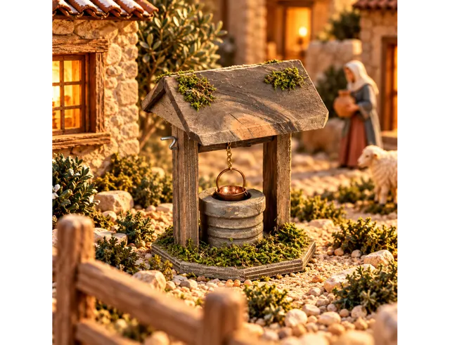 Μινιατούρα Πηγάδι Fééric Lights & Christmas