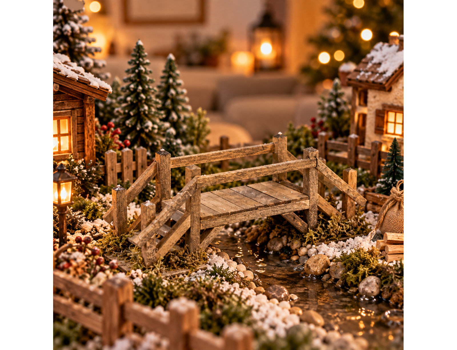 Μινιατούρα Γέφυρα Fééric Lights & Christmas
