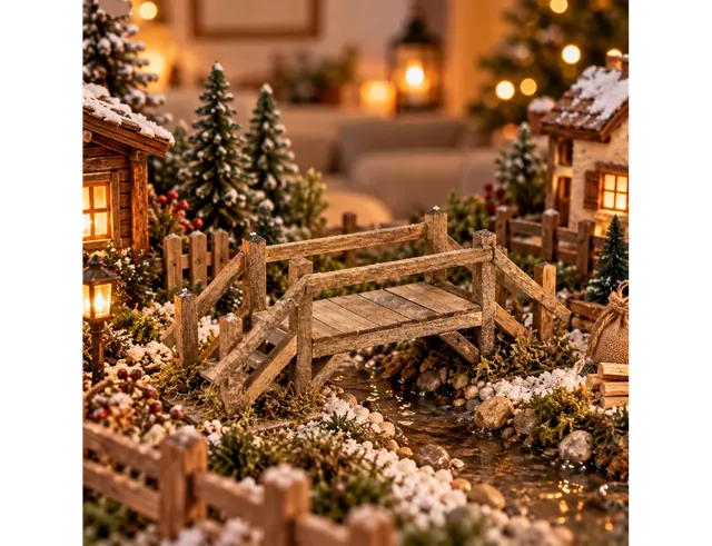 Μινιατούρα Γέφυρα Fééric Lights & Christmas