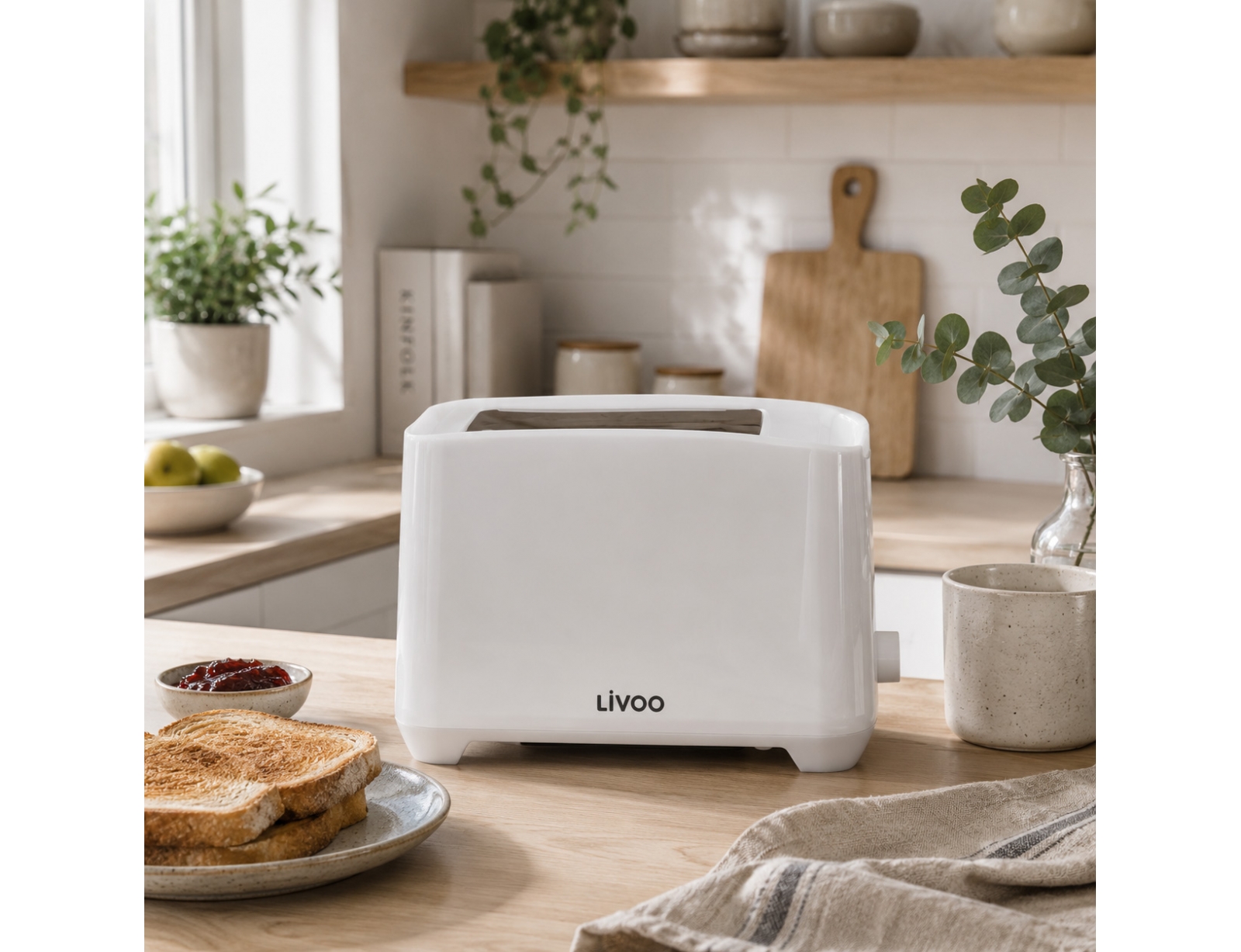 ΦΡΥΓΑΝΙΈΡΕΣ 2 SLOT TOASTER LIVOO DOD162W