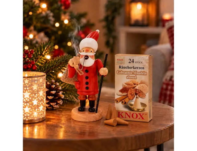 ΑΡΩΜΑΤΙΚΆ ΓΙΑ ΞΎΛΙΝΟΥΣ SMOKERS KNOX INCENSE CONES 3CM, SET OF 24(10023134) ALMOND