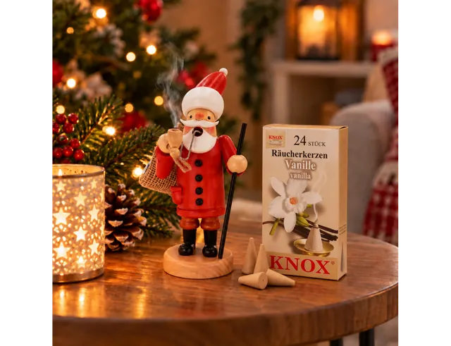 ΑΡΩΜΑΤΙΚΆ ΓΙΑ ΞΎΛΙΝΟΥΣ SMOKERS KNOX INCENSE CONES 3CM, SET OF 24(10023134) VANILL