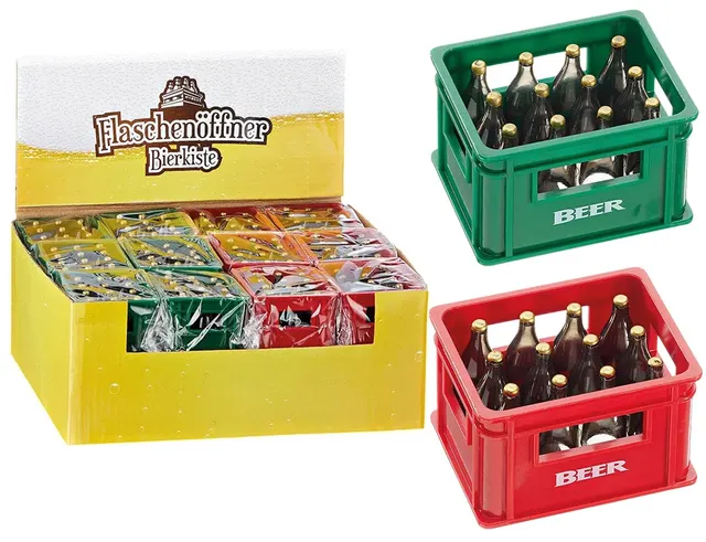 ΣΤΑΝΤ ΠΡΟΪΟΝΤΩΝ ΑΝΟΙΓΚΤΗΣ ΜΠΟΤΙΛΙΑΣ, BEERBOX, ΠΛΑΣΤΙΚΟ, ΣΙΔΗΡΟΣ, ΚΟΚΚΙΝΟ Α