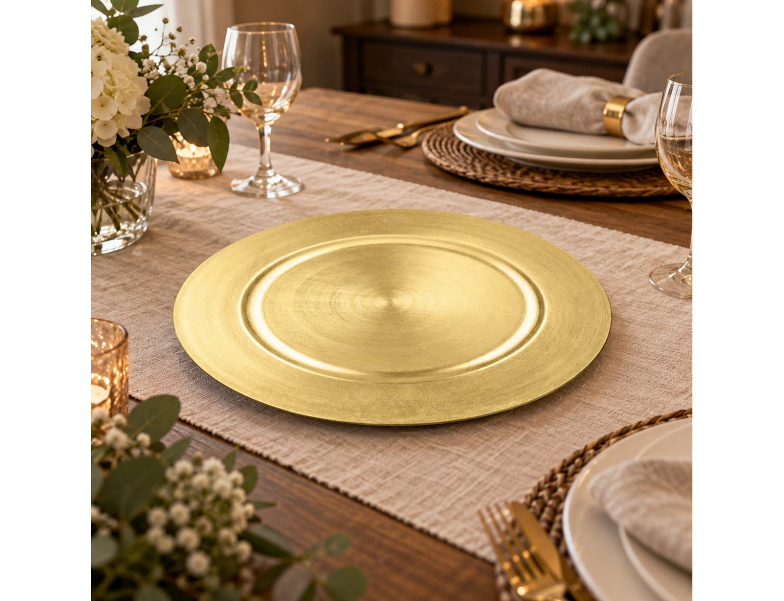 ΠΙΑΤΈΛΕΣ PRES. UNI ROUND PLATE CHAMP 715850OR