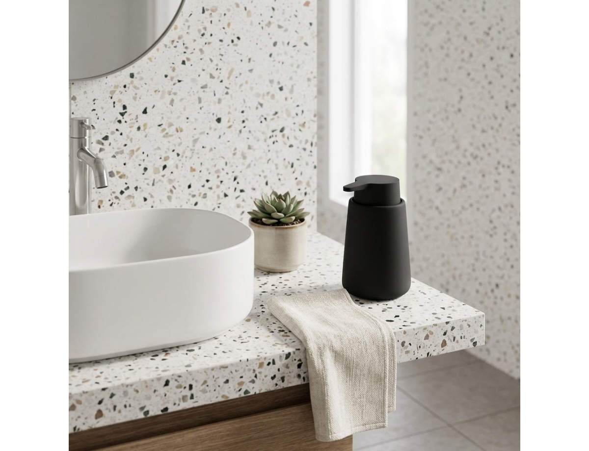 Dispenser Μπάνιου 5five - 250ml - Μαύρο