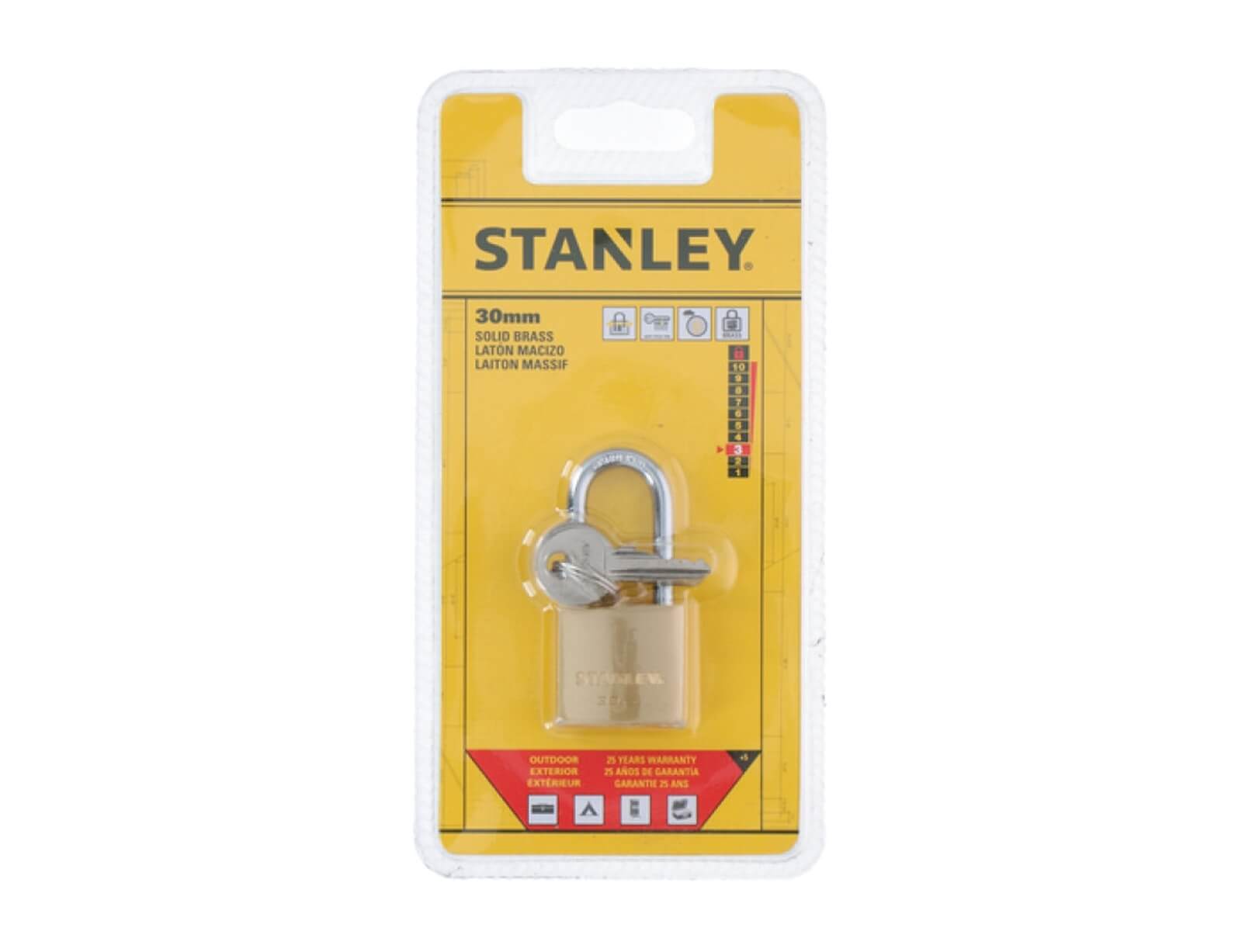 Λουκέτο Stanley - 30mm