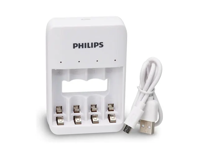 ΜΠΑΤΑΡΊΕΣ HSP CHARGER USB 4 SLOT PHILIPS2XAA 2XAAA