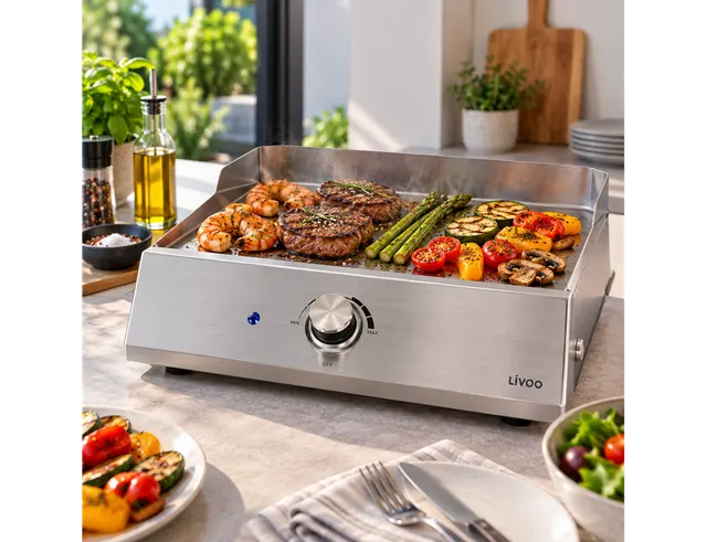 ΗΛΕΚΤΡΙΚΈΣ ΨΗΣΤΑΡΙΈΣ STAINLESS STEEL ELECTRIC PLANCHA