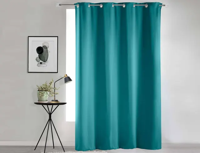 Κουρτίνα blackout Occult Douceur d'intérieur - 135x280cm - Μπλε