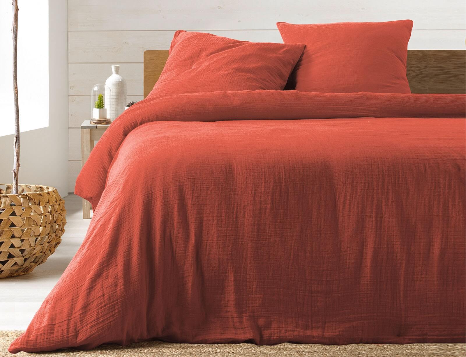 Σετ παπλωματοθήκη-μαξιλαροθήκη Angelia Douceur d'intérieur - 220x240cm - 3 τμχ