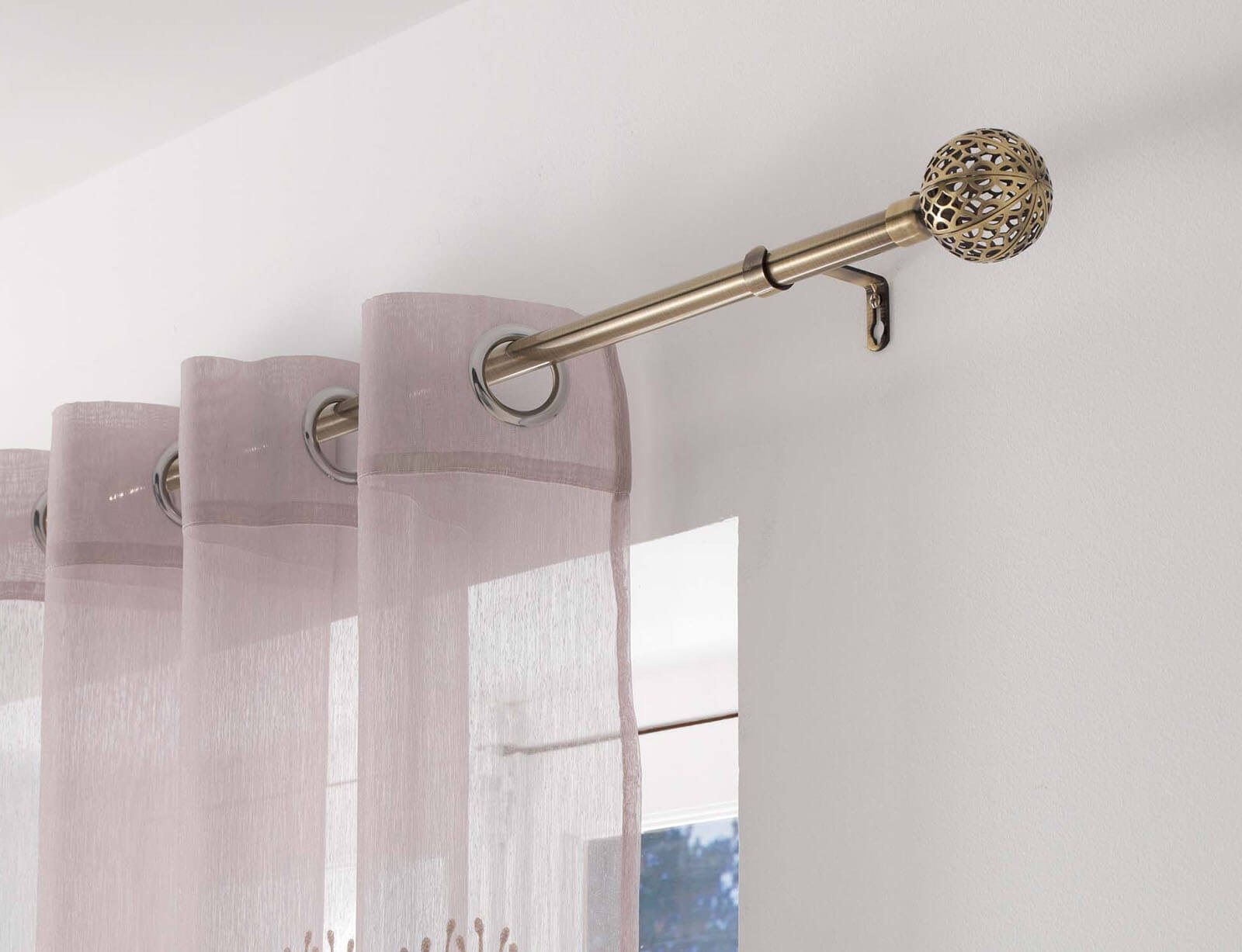 Κουρτινόξυλο Globa Douceur d'intérieur - Φ19mm - 120 - 210cm