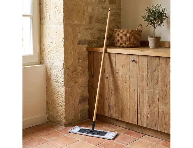 Σφουγγαρίστρα Παρκετέζα Homea Bamboo - 118cm