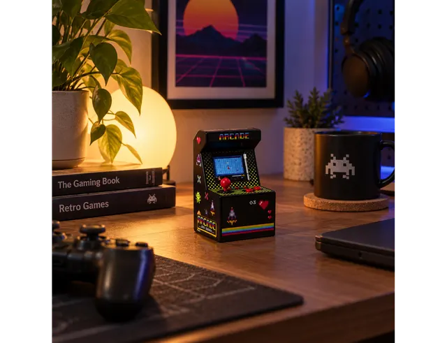 ΚΟΝΣΌΛΕΣ - VIDEO GAMES ARCADE MACHINE WITH 240 CLASSIC AND RETRO GAMES MG