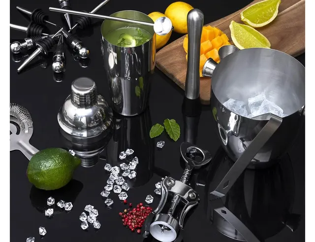 ΣΕΤ ΠΑΡΑΣΚΕΥΉΣ ΚΟΚΤΈΙΛ COCKTAIL SET 16 ACCESSORIES KV7350