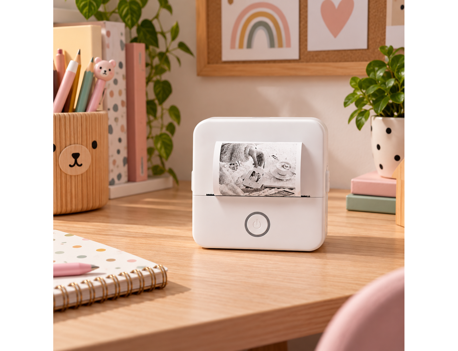 ΔΗΜΙΟΥΡΓΙΚΉ ΑΠΑΣΧΌΛΗΣΗ MINI BLACK AND WHITE PRINTER HT0125