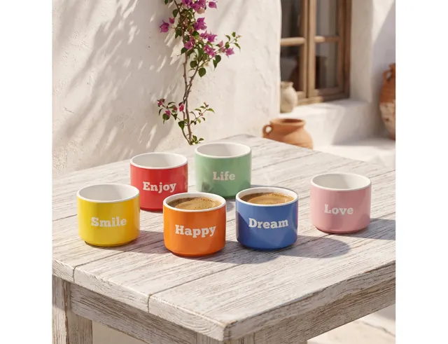 ΚΟΎΠΕΣ MUG NEW BONE PORCELAIN 6PCS Q80000980