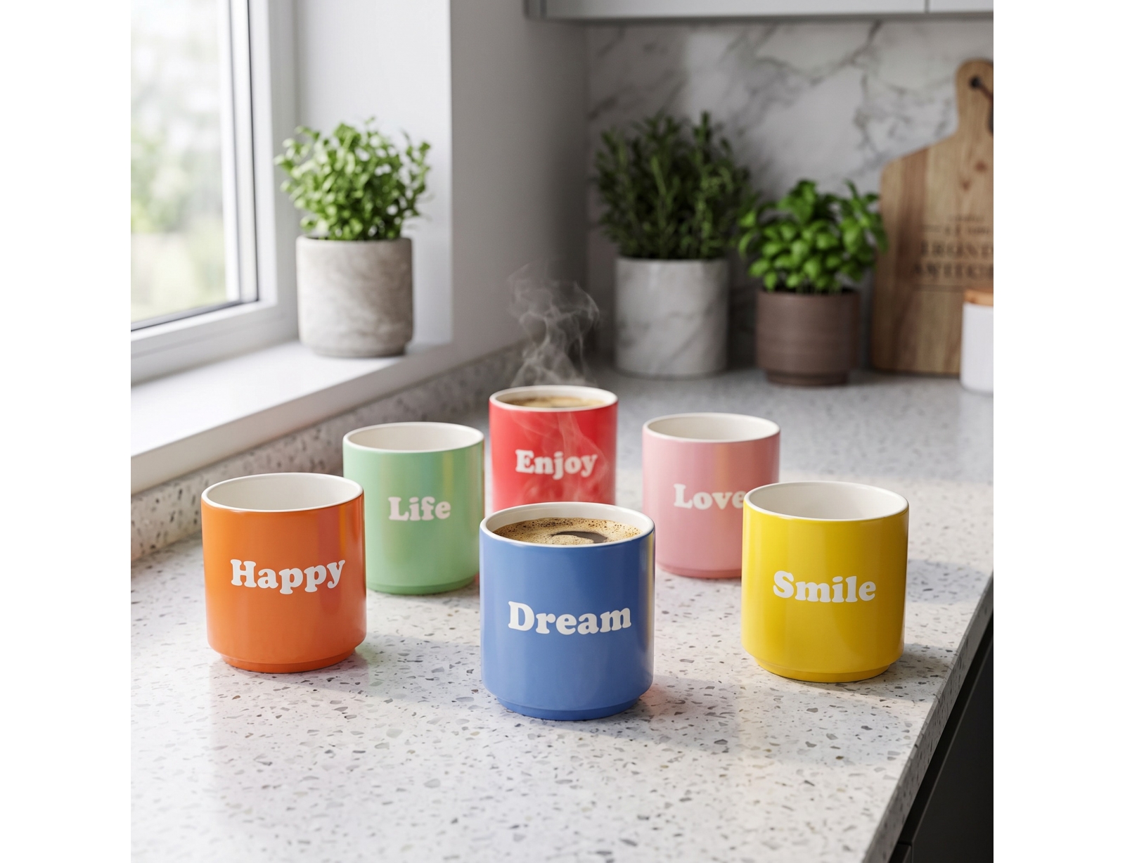 ΚΟΎΠΕΣ MUG NEW BONE PORCELAIN 6PCS Q80000990