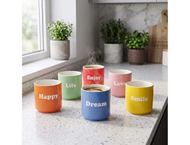 ΚΟΎΠΕΣ MUG NEW BONE PORCELAIN 6PCS Q80000990