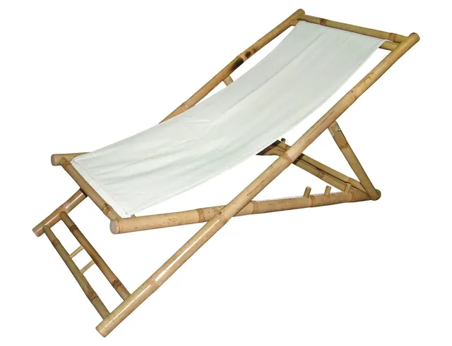 Καρέκλα κήπου Lesli Living - Bamboo - Λευκό