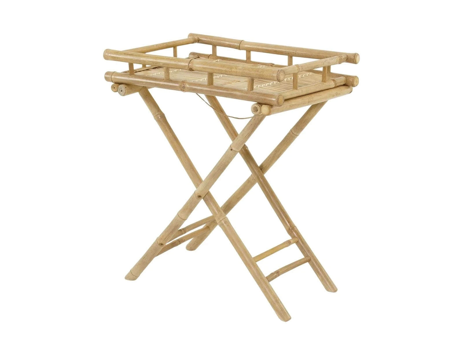 ΈΠΙΠΛΑ ΜΠΑΜΠΟΎ TRAY TABLE BAMBOO LESLI LIVING 60X40X68CM 41277