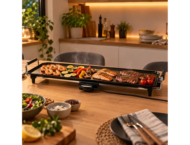 ΗΛΕΚΤΡΙΚΈΣ ΨΗΣΤΑΡΙΈΣ ELECTRICAL TEPPAN YAKI TABLE GRILL LIVOO DOM182