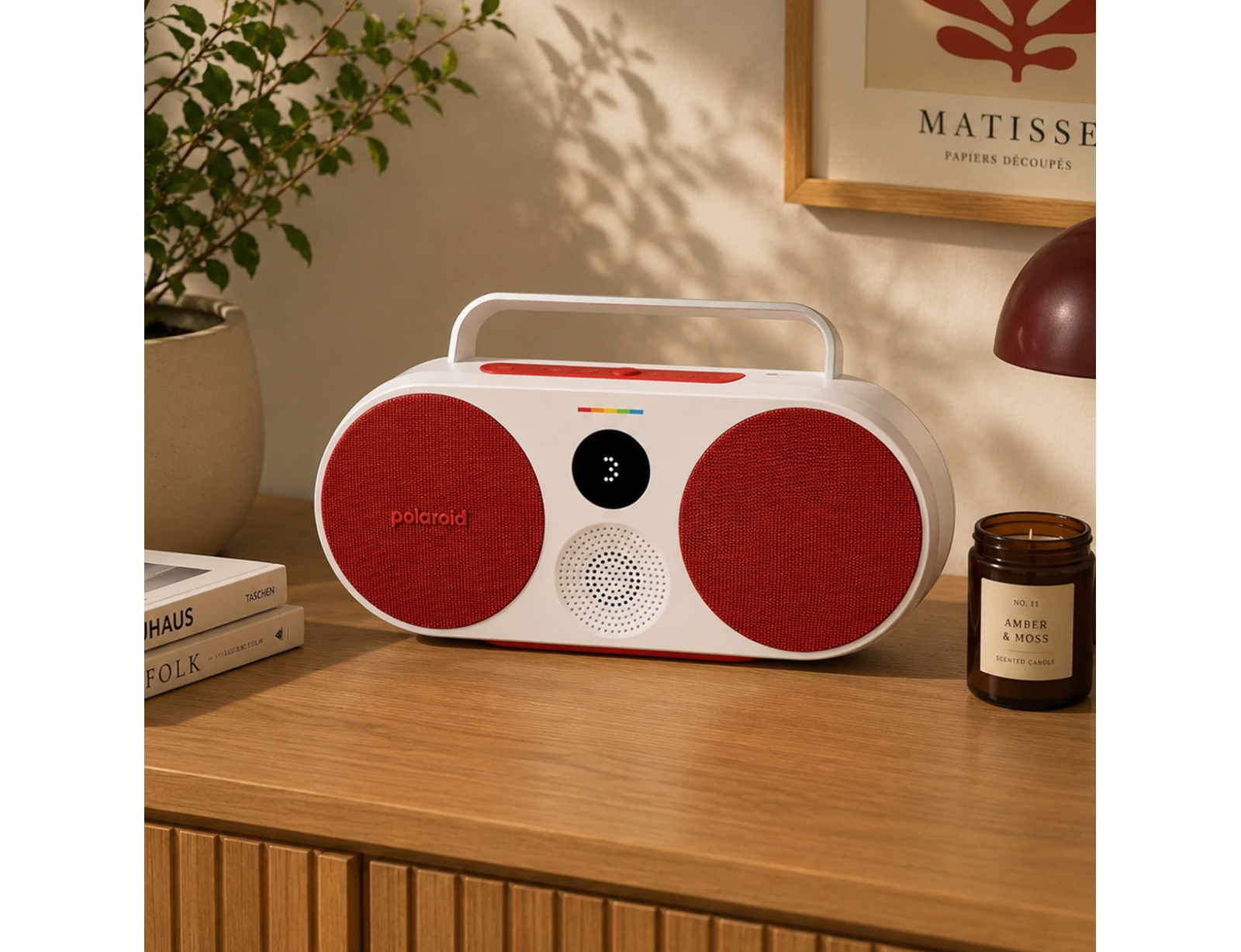 ΦΟΡΗΤΆ ΗΧΕΊΑ SPEAKER POLAROID P3 RED