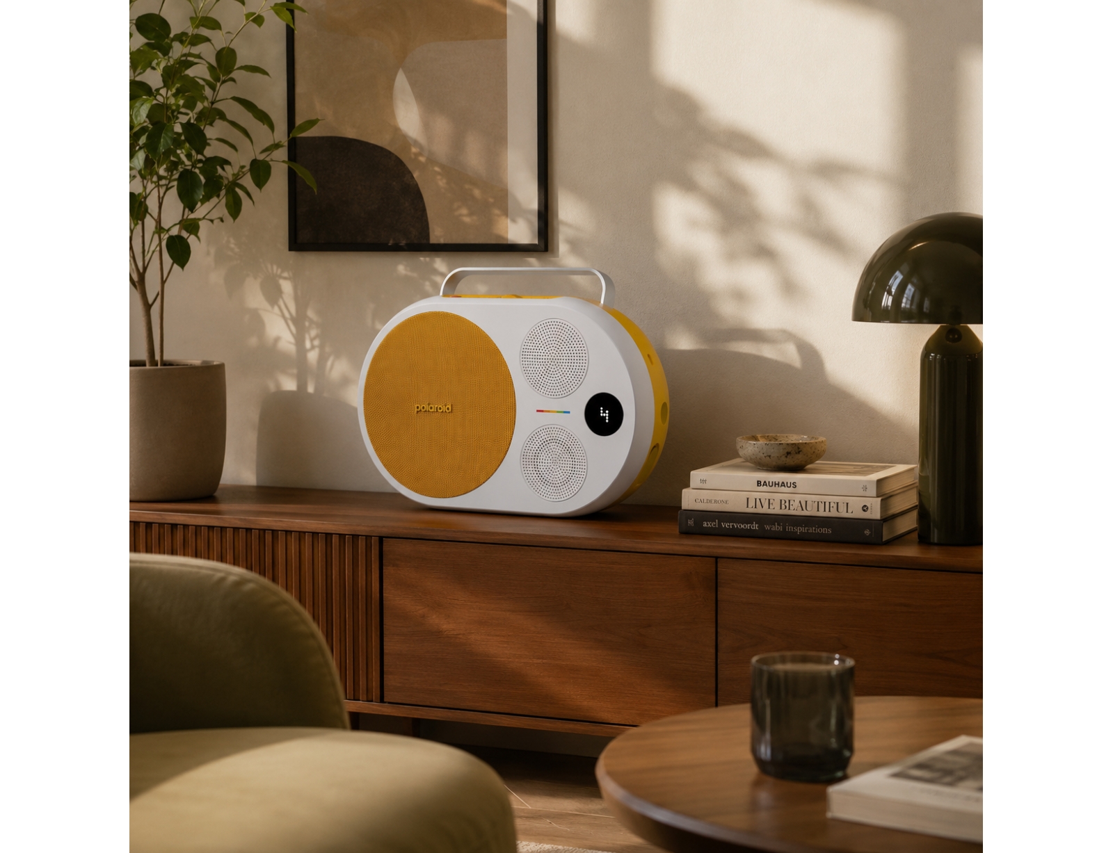 ΦΟΡΗΤΆ ΗΧΕΊΑ SPEAKER POLAROID P4 YELLOW