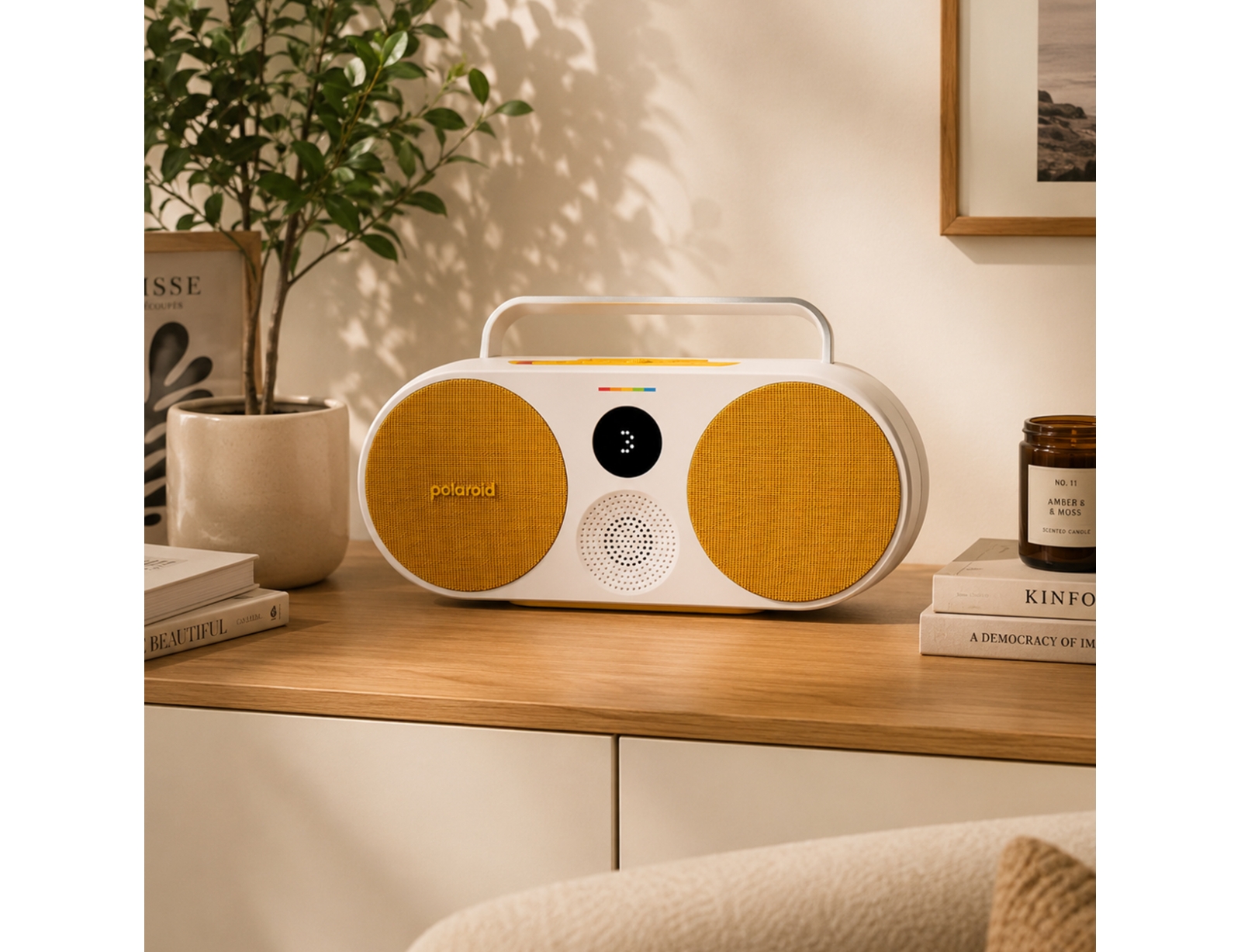 ΦΟΡΗΤΆ ΗΧΕΊΑ SPEAKER POLAROID P3 YELLOW