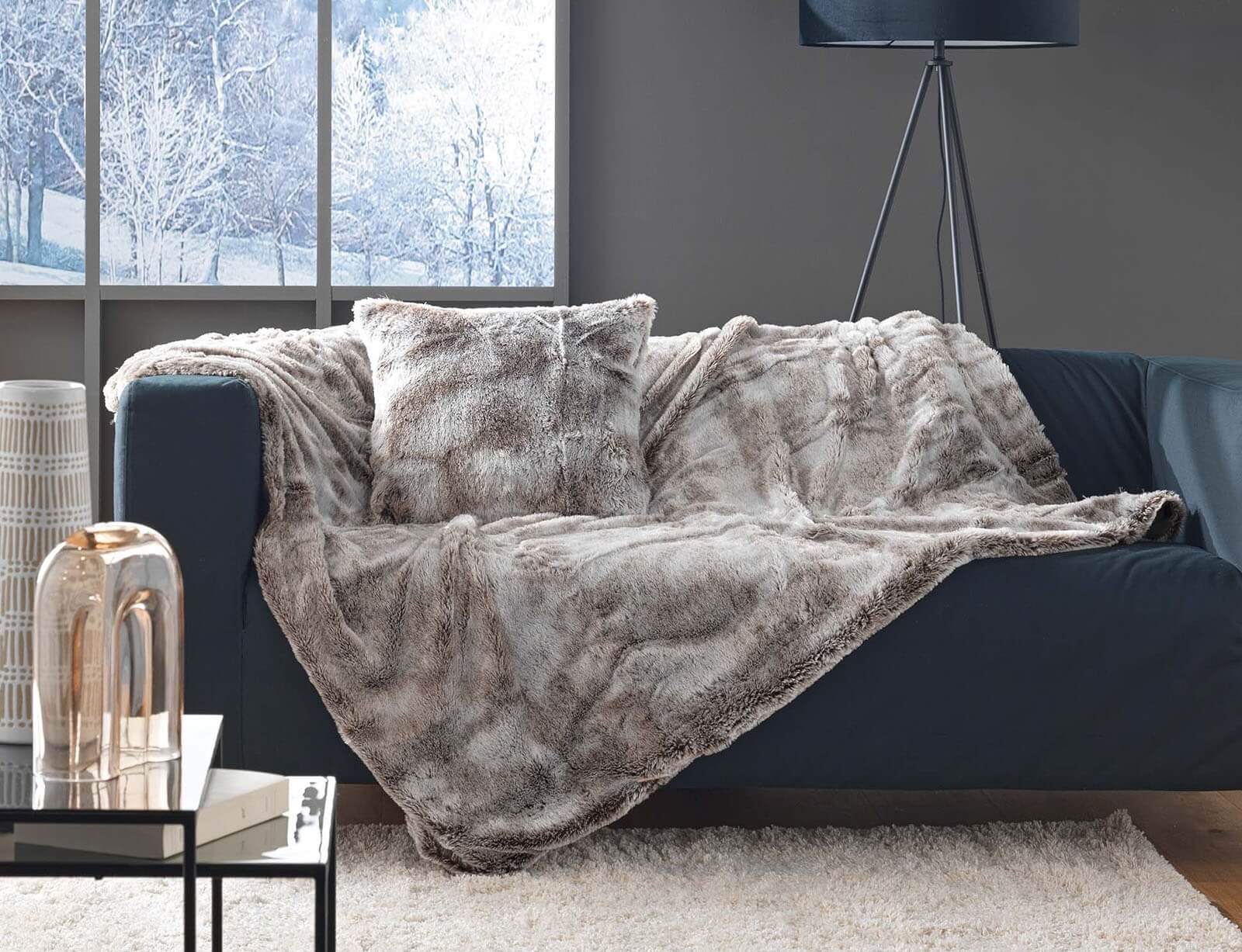 Κουβέρτα Antartic Douceur d'intérieur - 125x150cm