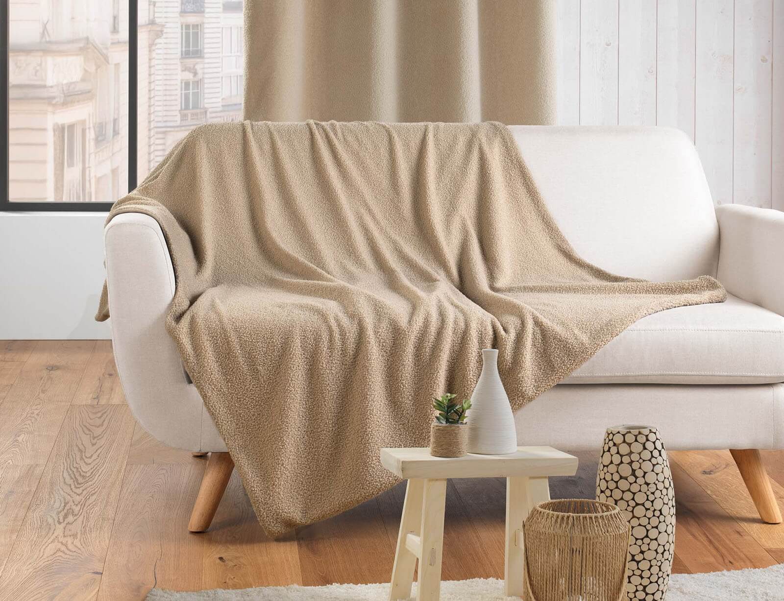 Κουβέρτα Wooly Douceur d'intérieur - 125x150cm