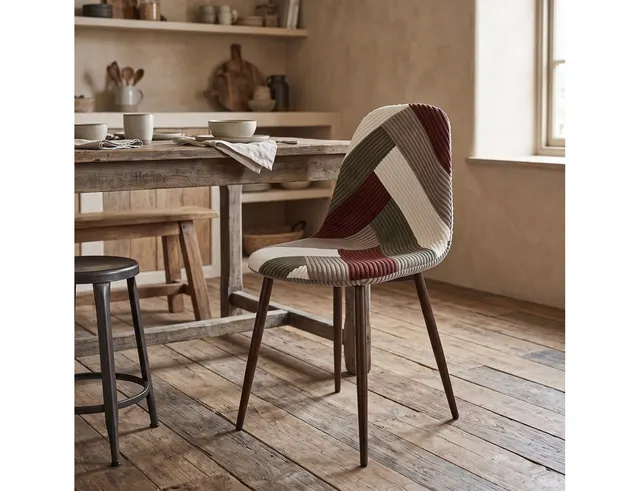 ΚΑΡΈΚΛΕΣ & ΠΟΛΥΘΡΌΝΕΣ PATCHWORK CHAIR COTELE SCOTT HD0547