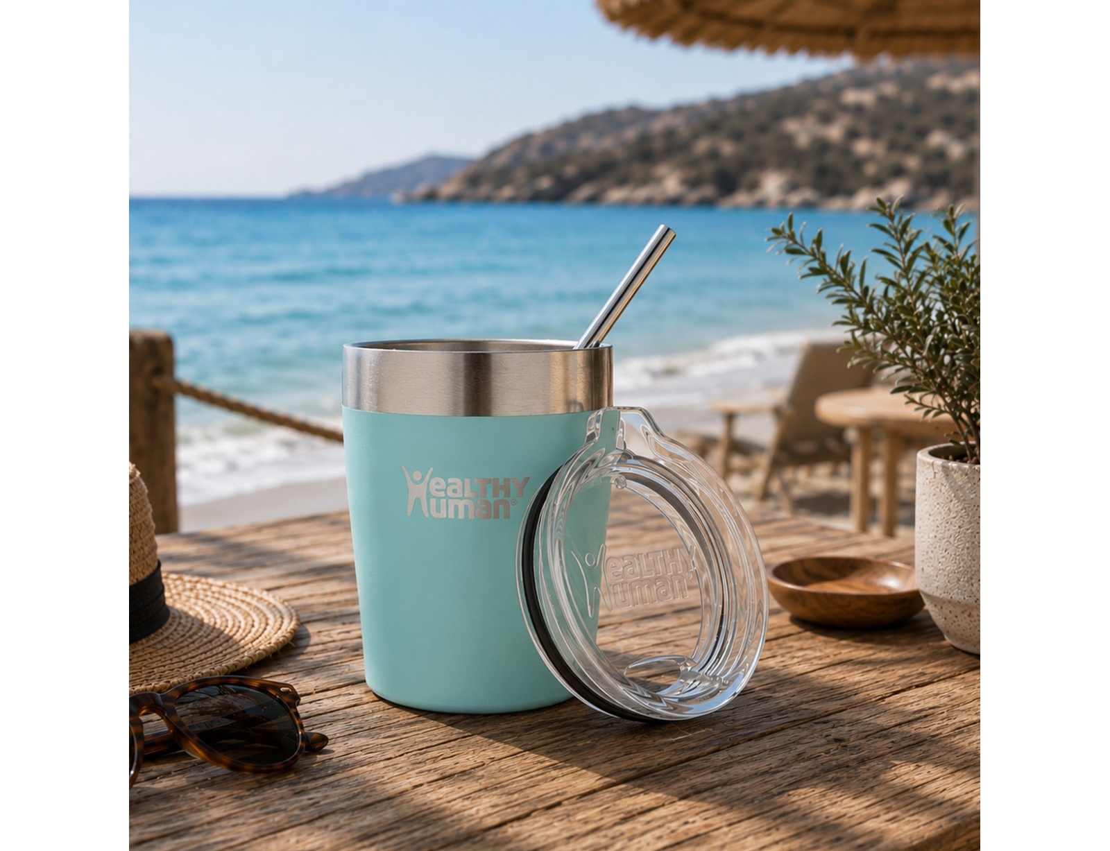 Ποτήρι Θερμός Healthy Human - 354ml - Μέντα