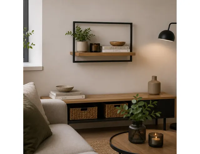 ΡΑΦΙΈΡΕΣ/ΡΆΦΙΑ ΤΟΊΧΟΥ INDUSTRIAL WALL SHELF SHELFIE A 65 X 35 CM