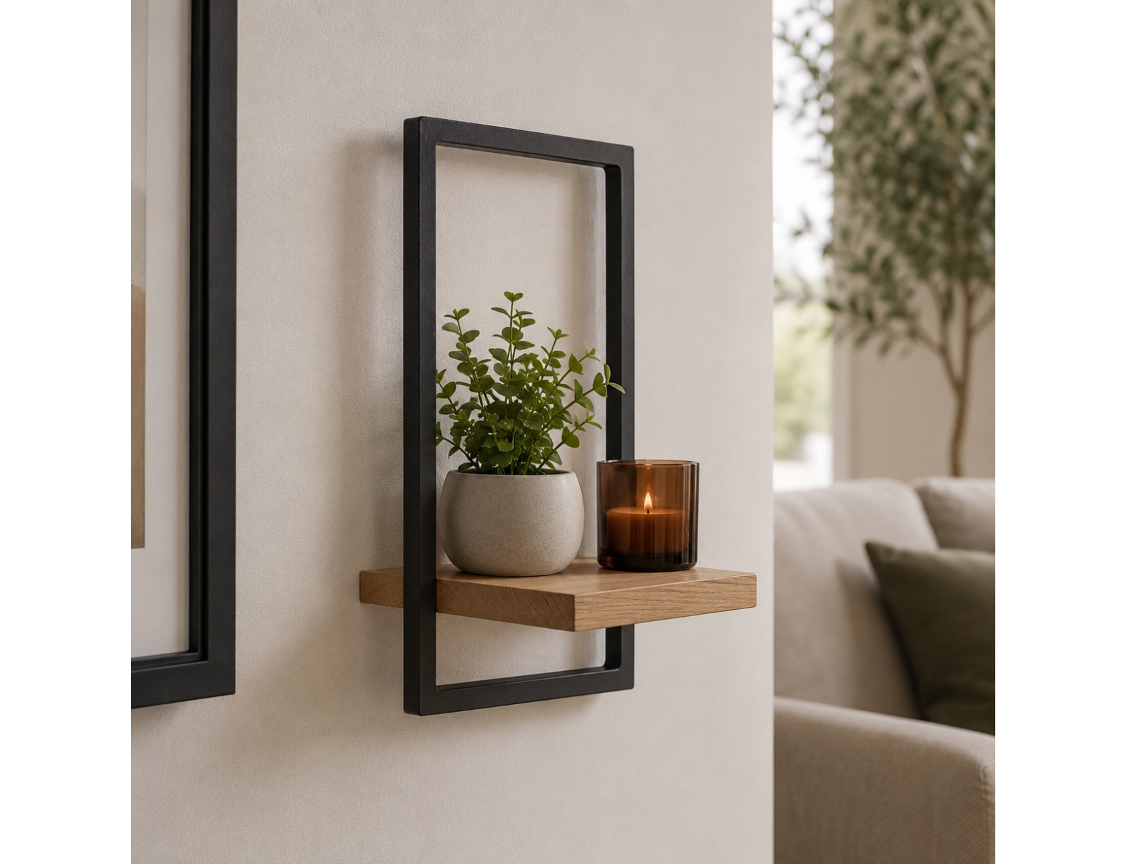 ΡΑΦΙΈΡΕΣ/ΡΆΦΙΑ ΤΟΊΧΟΥ INDUSTRIAL WALL SHELF SHELFIE E 20 X 35 CM