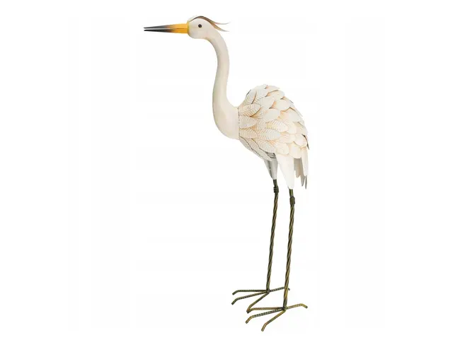 ΔΙΑΚΟΣΜΗΤΙΚΆ ΚΉΠΟΥ & ΒΕΡΆΝΤΑΣ CRANE BIRD METAL 48X19X75CM