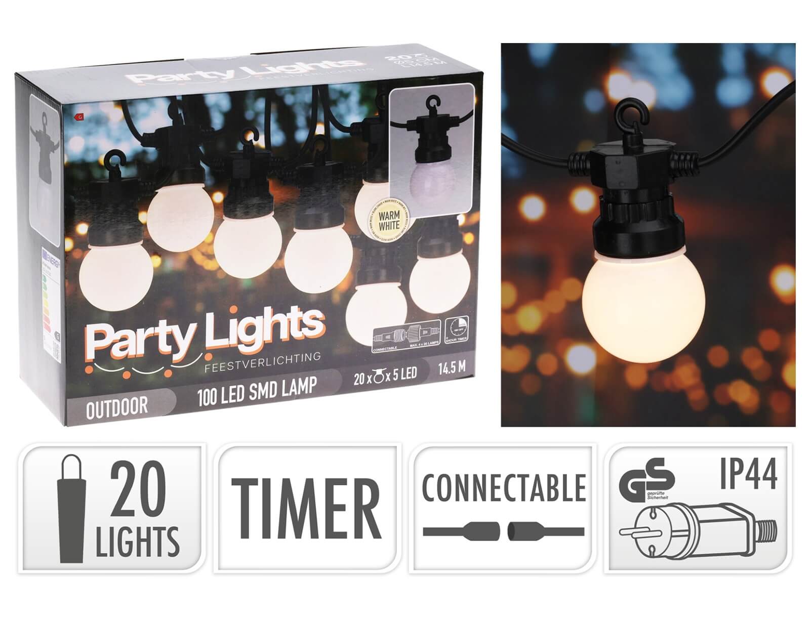 Φωτισμός διακόσμησης - 20 LED