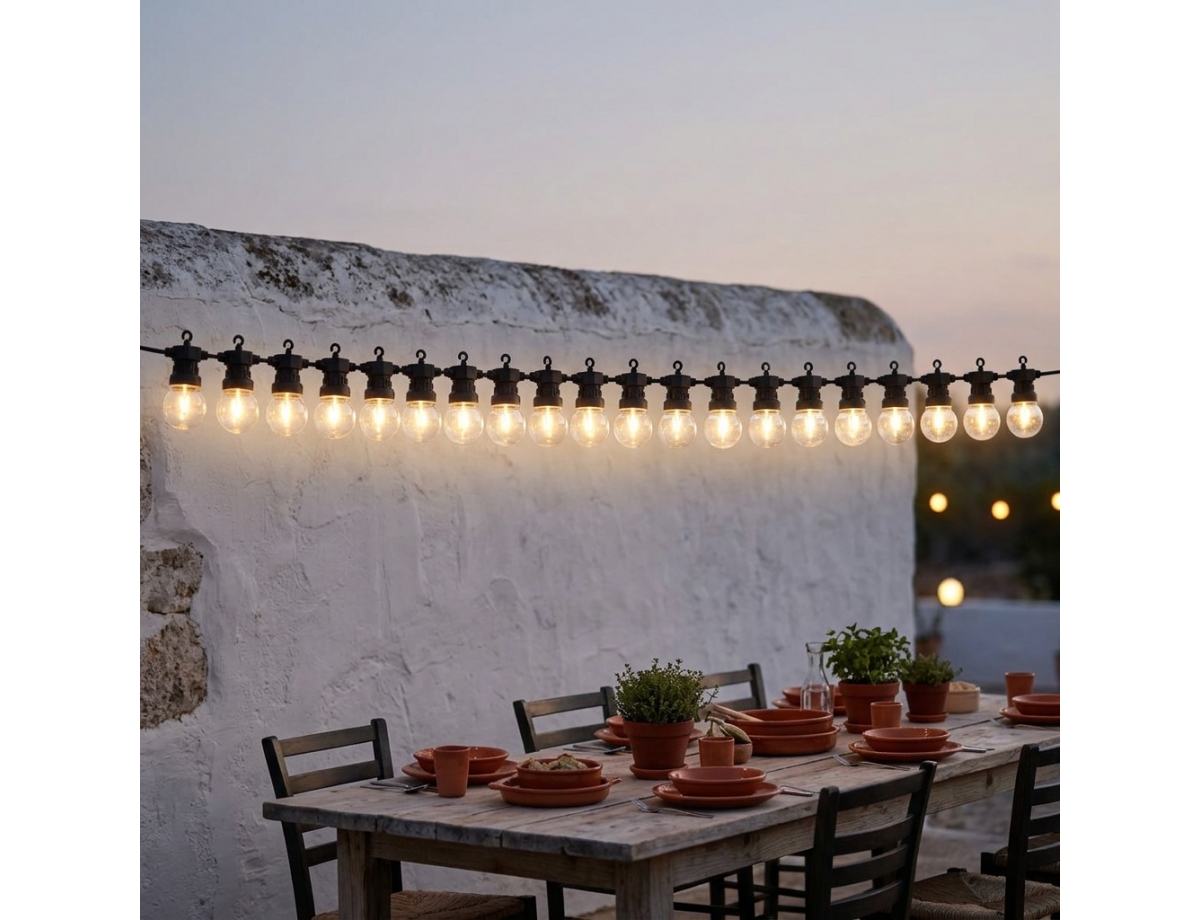 Φωτισμός διακόσμησης - 20 LED - Warm White