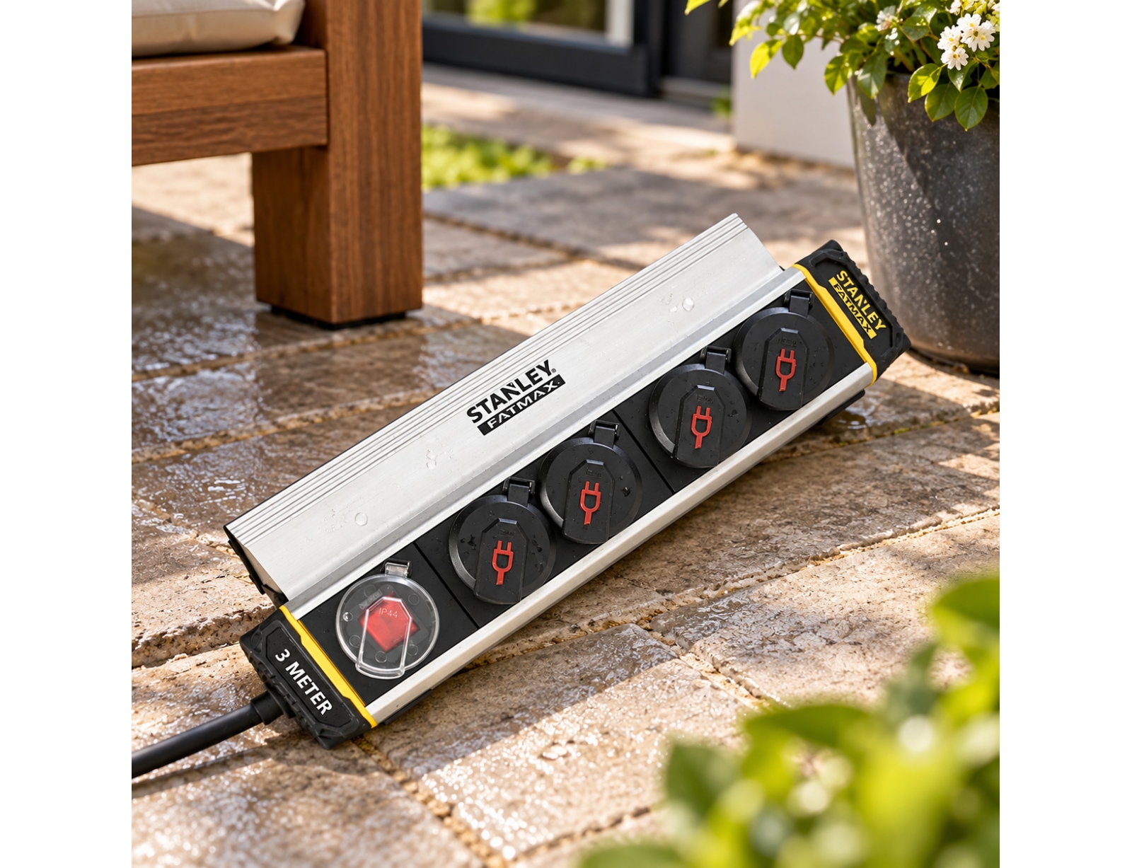 Πολύπριζο Stanley FatMax - 4 Schuko