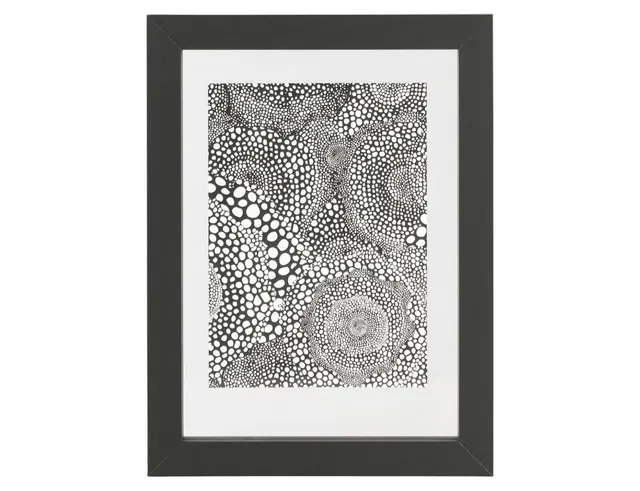 ΚΟΡΝΊΖΕΣ WOOOD PHOTO FRAME BLAKE WOOD BLACK 26 X 37 CM