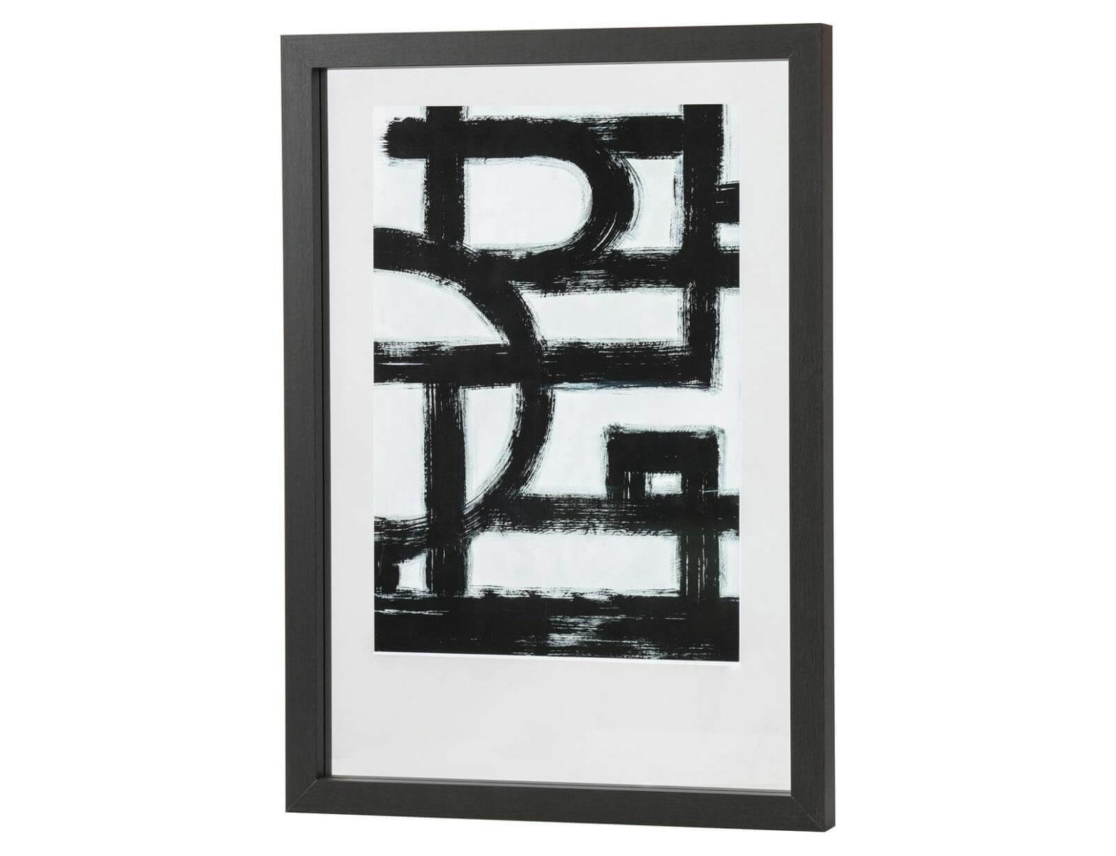 ΚΟΡΝΊΖΕΣ WOOOD PHOTO FRAME BLAKE BLACK 44 X 64 CM