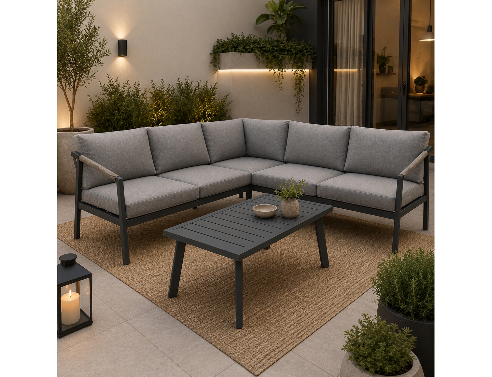 ΟΛΟΚΛΗΡΩΜΈΝΑ ΣΈΤ LOUNGE CORNER SET BELGIUM