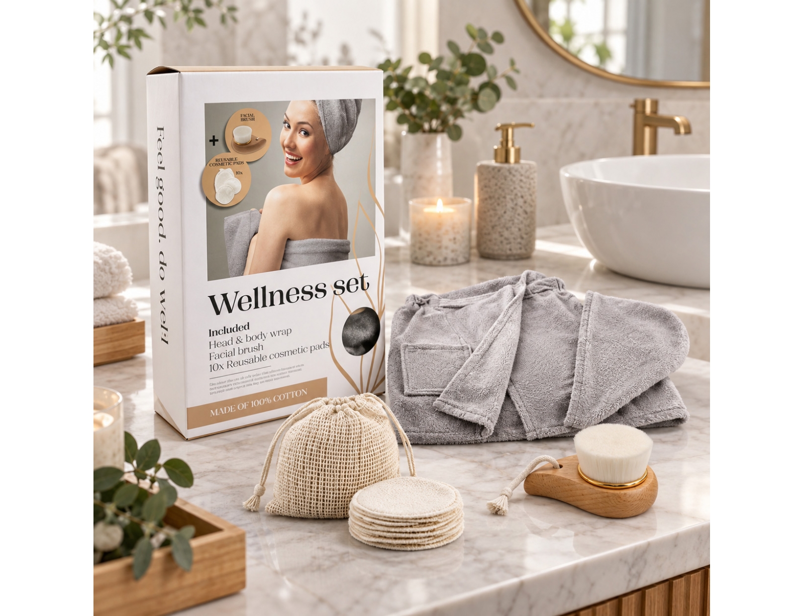 Σετ περιποίησης Fairtrade Wellness Box