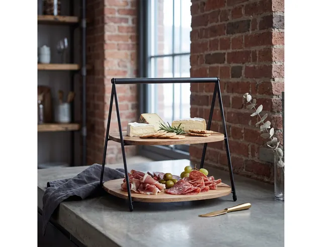 ΕΤΑΖΈΡΕΣ & ΟΡΝΤΕΒΙΈΡΕΣ EXCELLENT HOUSEWARE FOOD STAND TWO LAYER
