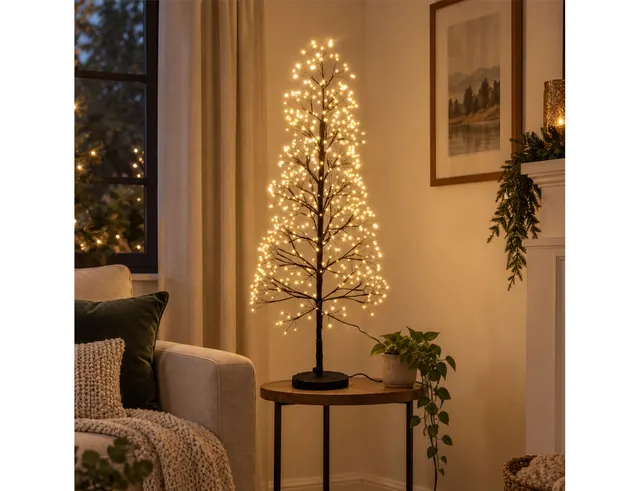 Δέντρο με 600 LED - 1m- Warm White