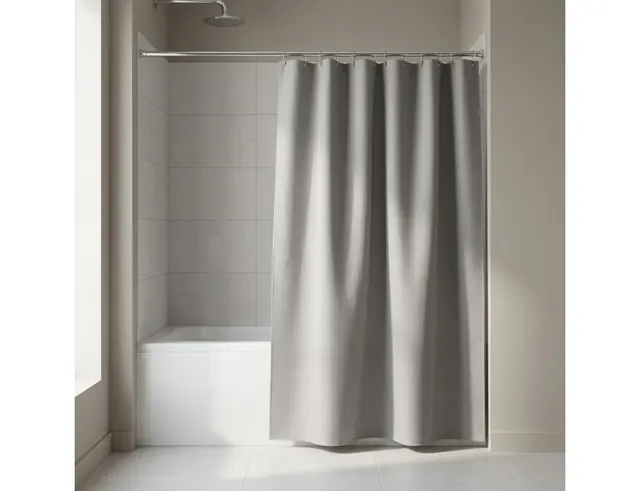 ΚΟΥΡΤΊΝΕΣ ΜΠΆΝΙΟΥ HONEY COMB SHOWER CURTAIN GREY FIVE 138055H
