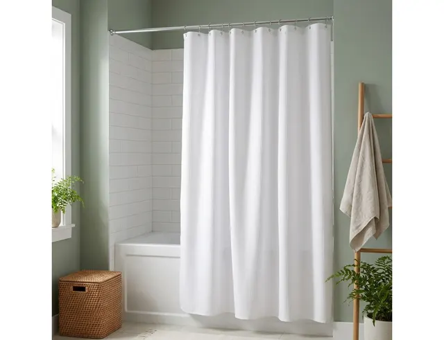 ΚΟΥΡΤΊΝΕΣ ΜΠΆΝΙΟΥ COMB SHOWER CURTAIN WHT MODER FIVE 138055I