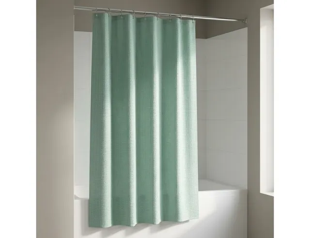 Κουρτίνα μπάνιου Douceur d'intérieur - 180x200cm - Πράσινο